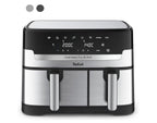Tefal Airfryer & Grill |Dual Easy Fry & Grill | 8.3 L | Dual Drawers | 8 Pre-Set Cooking Programs | Dishwasher-Safe Parts